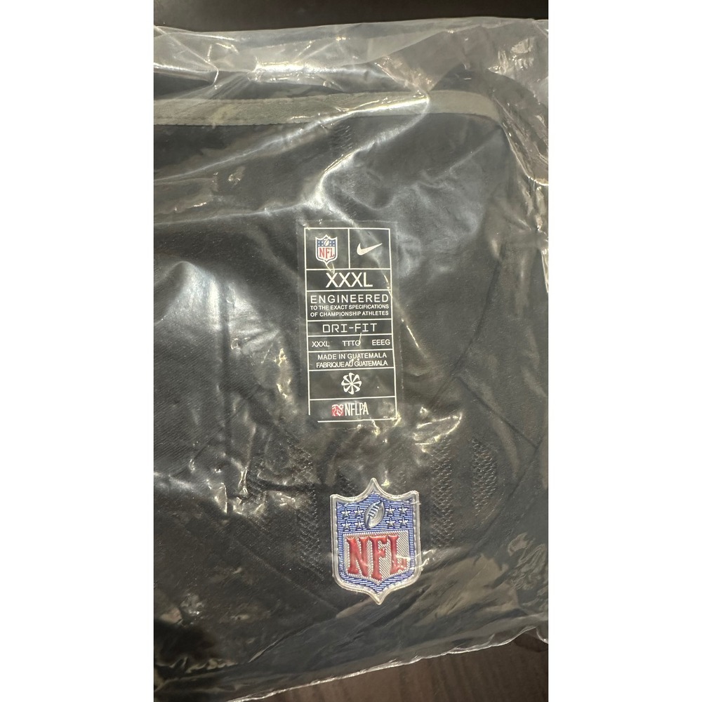 Nike Las Vegas Raiders Fernando Mendoza 15 Game Jersey Black Mens 3XL NEW - Picture 4 of 5